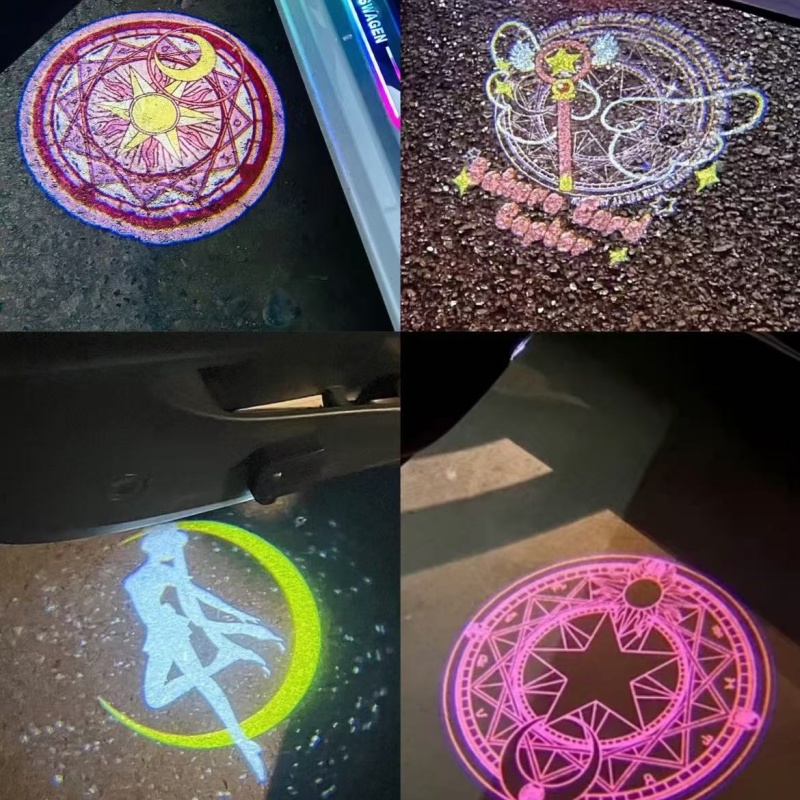 Car Accessories Kit - Sailor Moon Anime Car Welcome Light