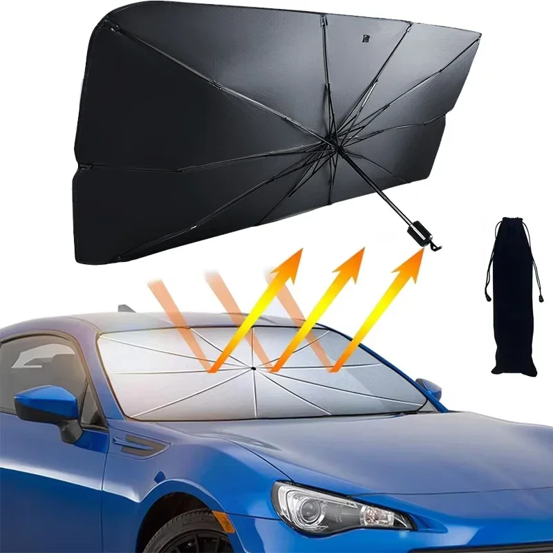 Car Windshield Sunshade Foldab - Automatic Car Sunshade 评论和价格