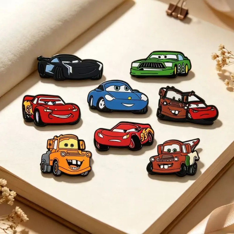 8pcs Set Movie Badge Cute Cart - Car Accessories Kit 评论和价格