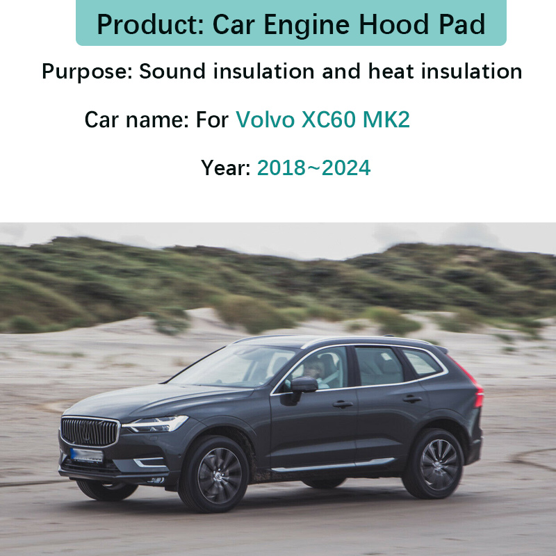 Car Engine Hood Soundproof Cov - Volvo Car Accessories Xc60 评论和价格