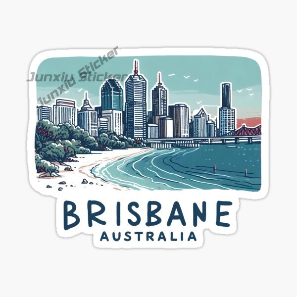 Australia BRISBANE Flag Vinyl  - Car Accessories Brisbane 评论和价格