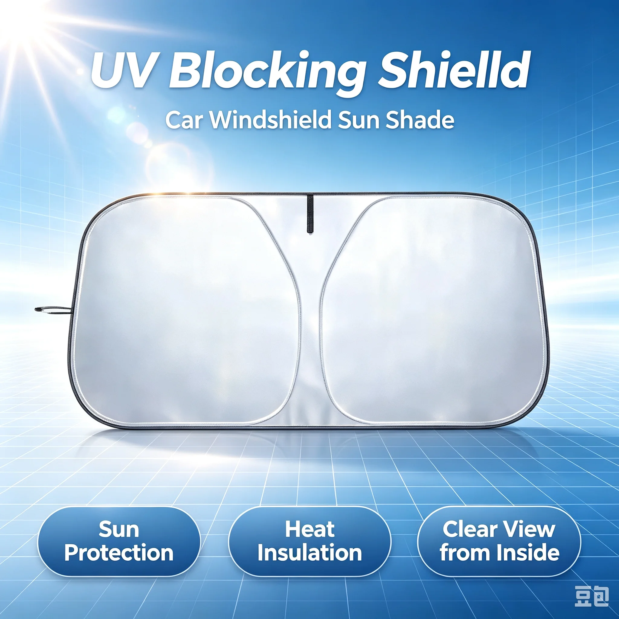 Car Front Window Sunshade UV P - Automatic Car Sunshade 评论和价格